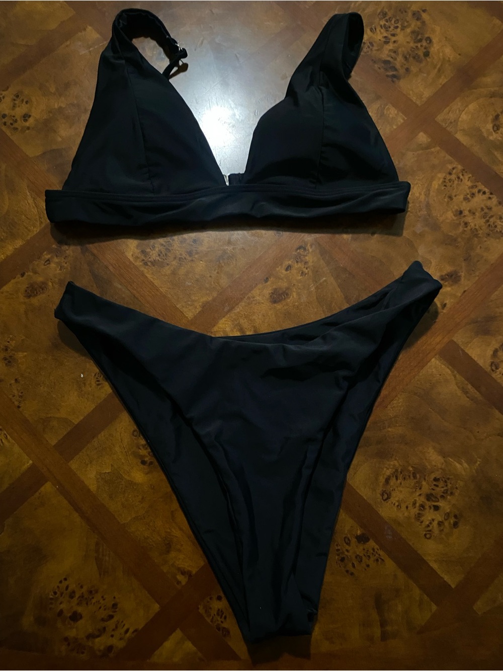 Amazon Black Women's Two-Piece Bikini Set